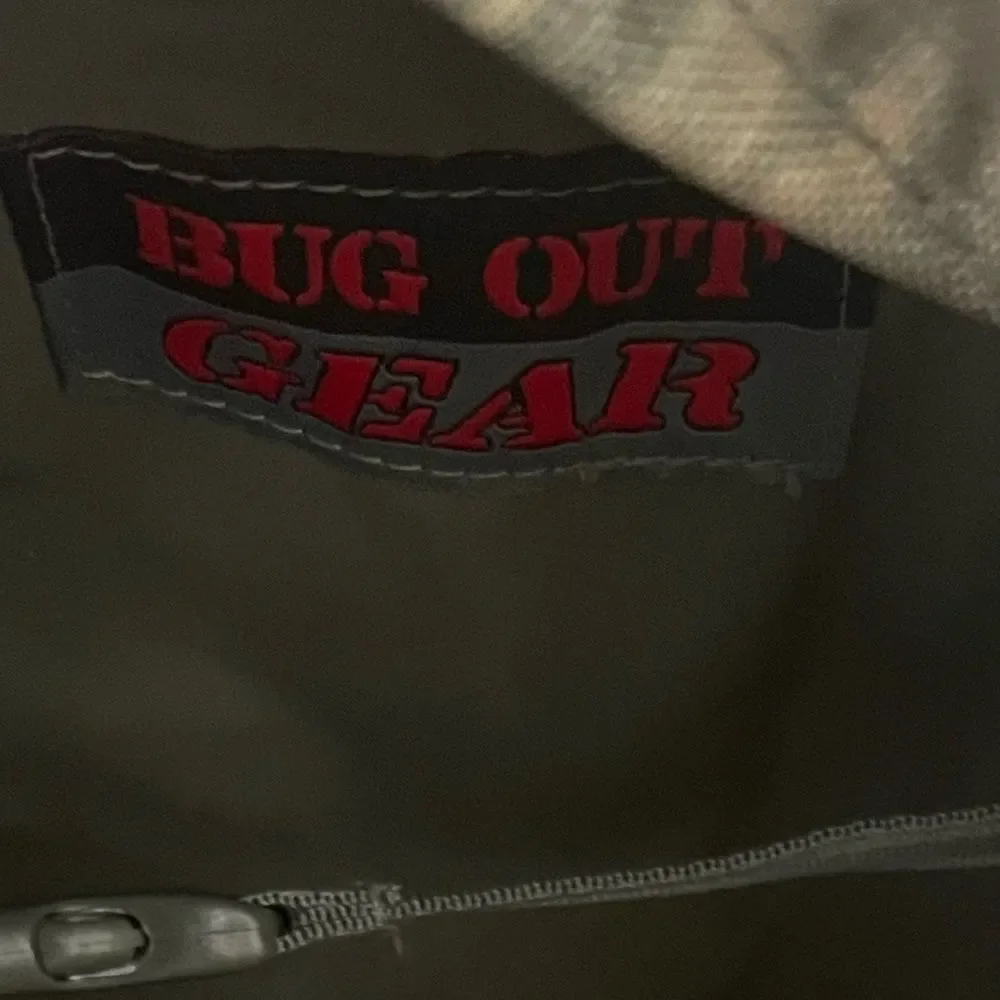 Bug out gear tactical backpack w toiletry bag